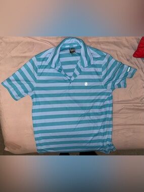 IZOD Men’s medium performance  Striped Polo Shirt
